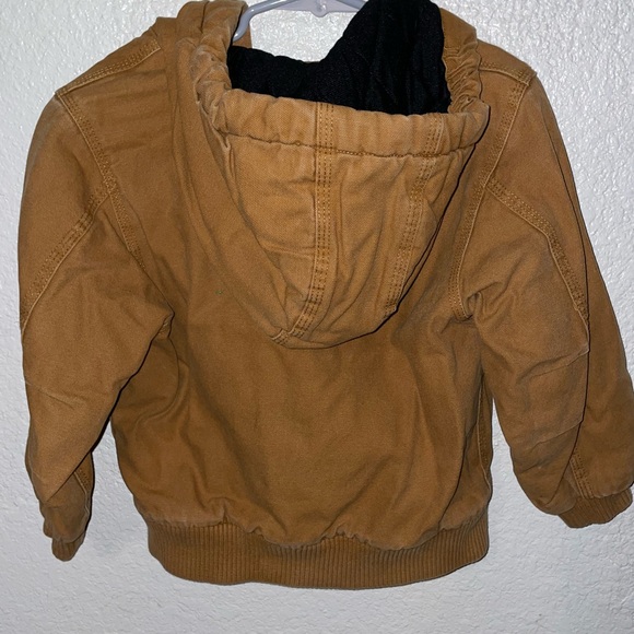 Carhartt Toddler Lined Jacket with hood Size 4T - Picture 5 of 9